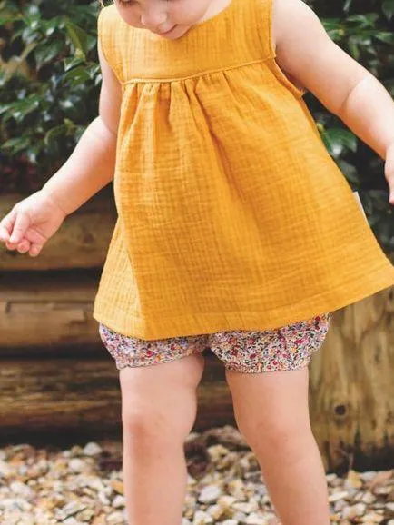 5 Colors Baby Toddler Girl Solid Color Vest Tops Kids Summer Clothes