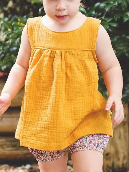 5 Colors Baby Toddler Girl Solid Color Vest Tops Kids Summer Clothes