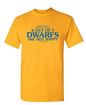 6 Out Of 7 Dwarfs Are Not Happy