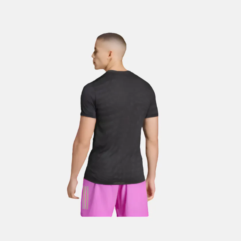 Adidas Gym Training Seamless Men's Training T-shirt - Black/Grey Six