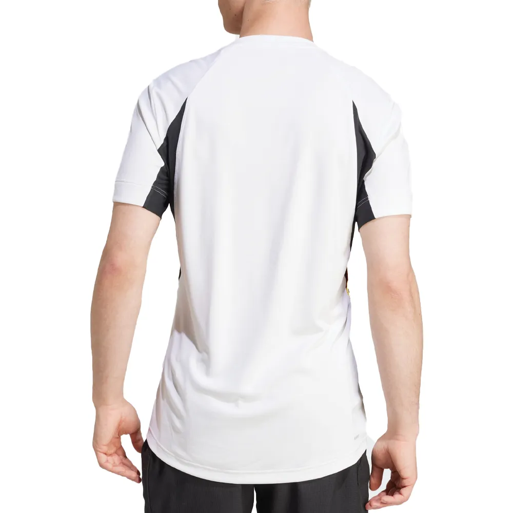 adidas HEAT.RDY Pro Freelift Tennis T-Shirt (Mens) - Spark/White
