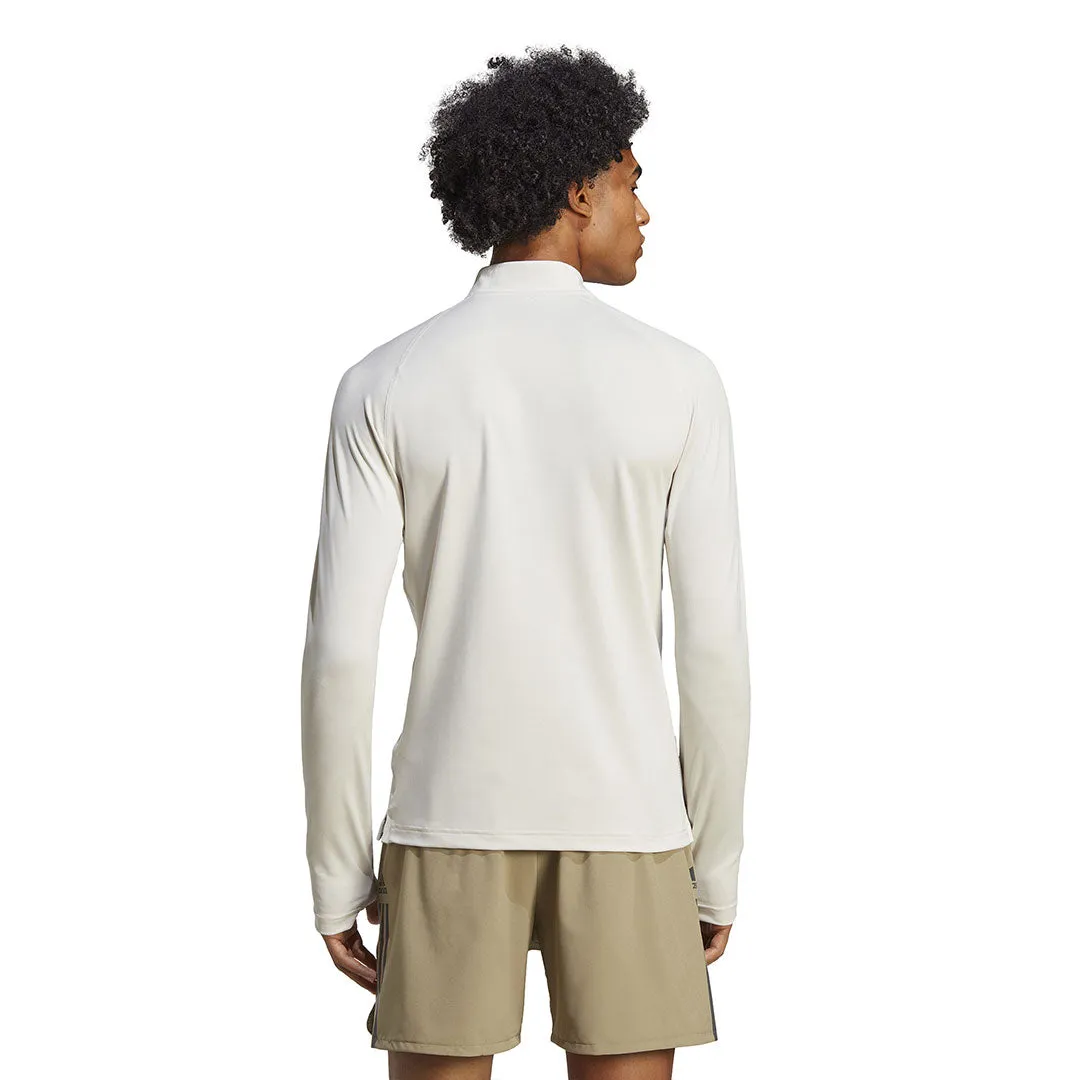 adidas - Men's Alphastrength 1/4 Zip Long Sleeve T-Shirt (HY1025)