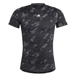adidas - Men's Techfit Allover Print Training T-Shirt (HS9811)