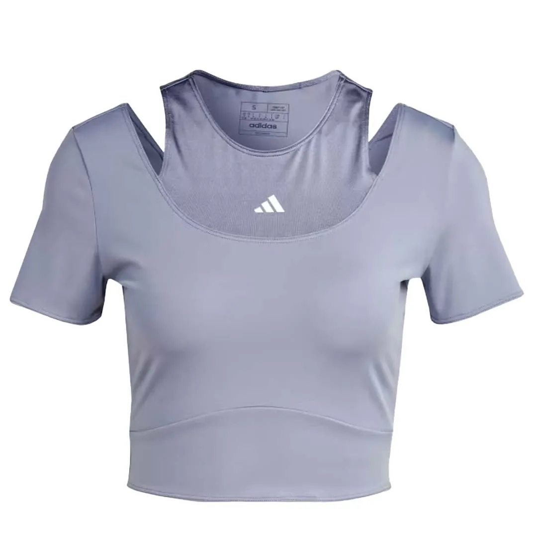 adidas - Women's HIIT Crop Training T-Shirt (IB8599)