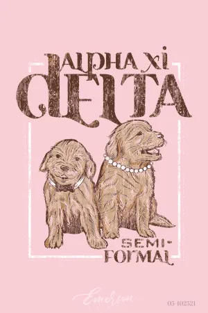 Alpha Xi Delta Old Dominion University Formal T-shirt