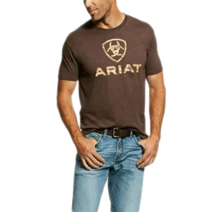 Ariat Men's Brown Liberty USA T-Shirt