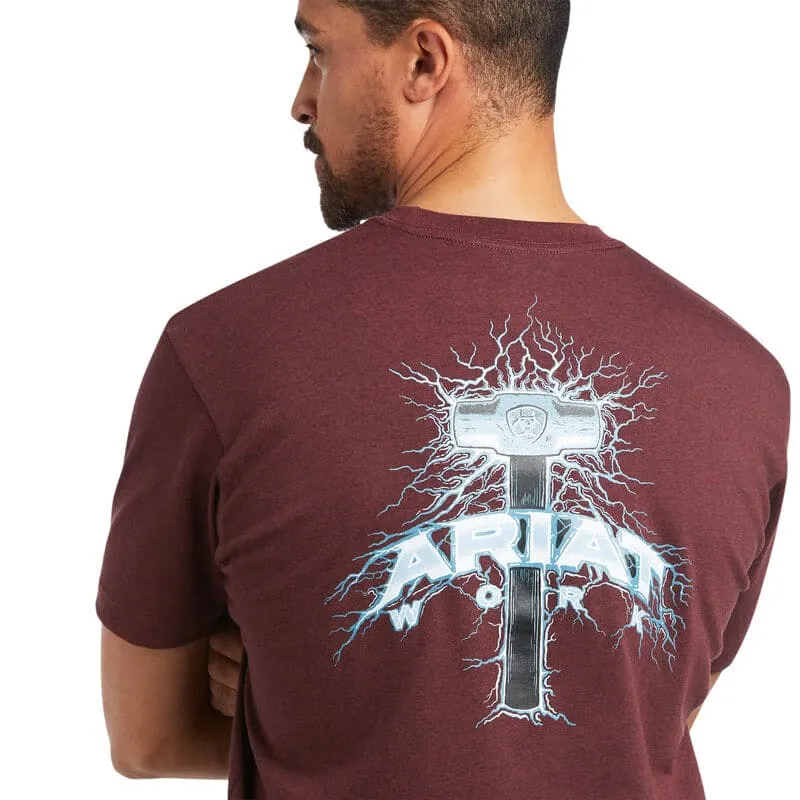 Ariat Men's Rebar Cotton Strong Voltaic Hammer T-Shirt