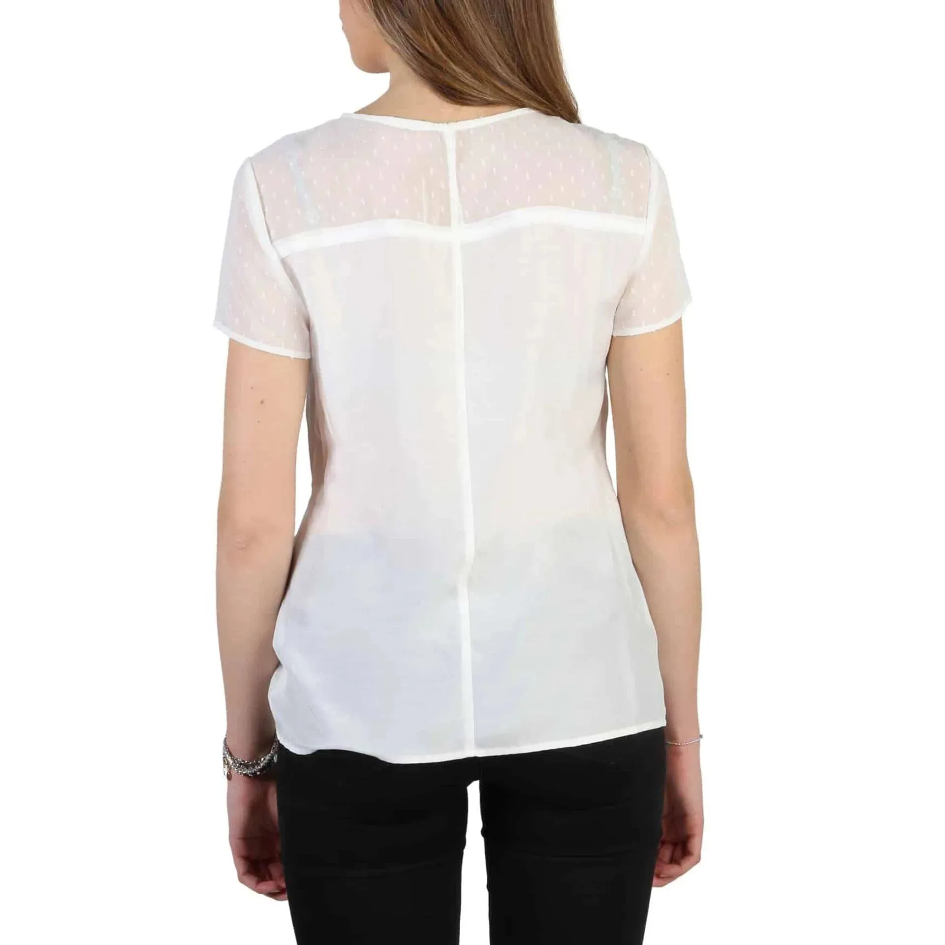 Armani Jeans Women T-Shirts - White Brand T-shirts