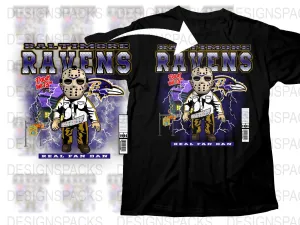 Baltimore Ravens Friday The 13th Jason Voorhees Png Digital Download