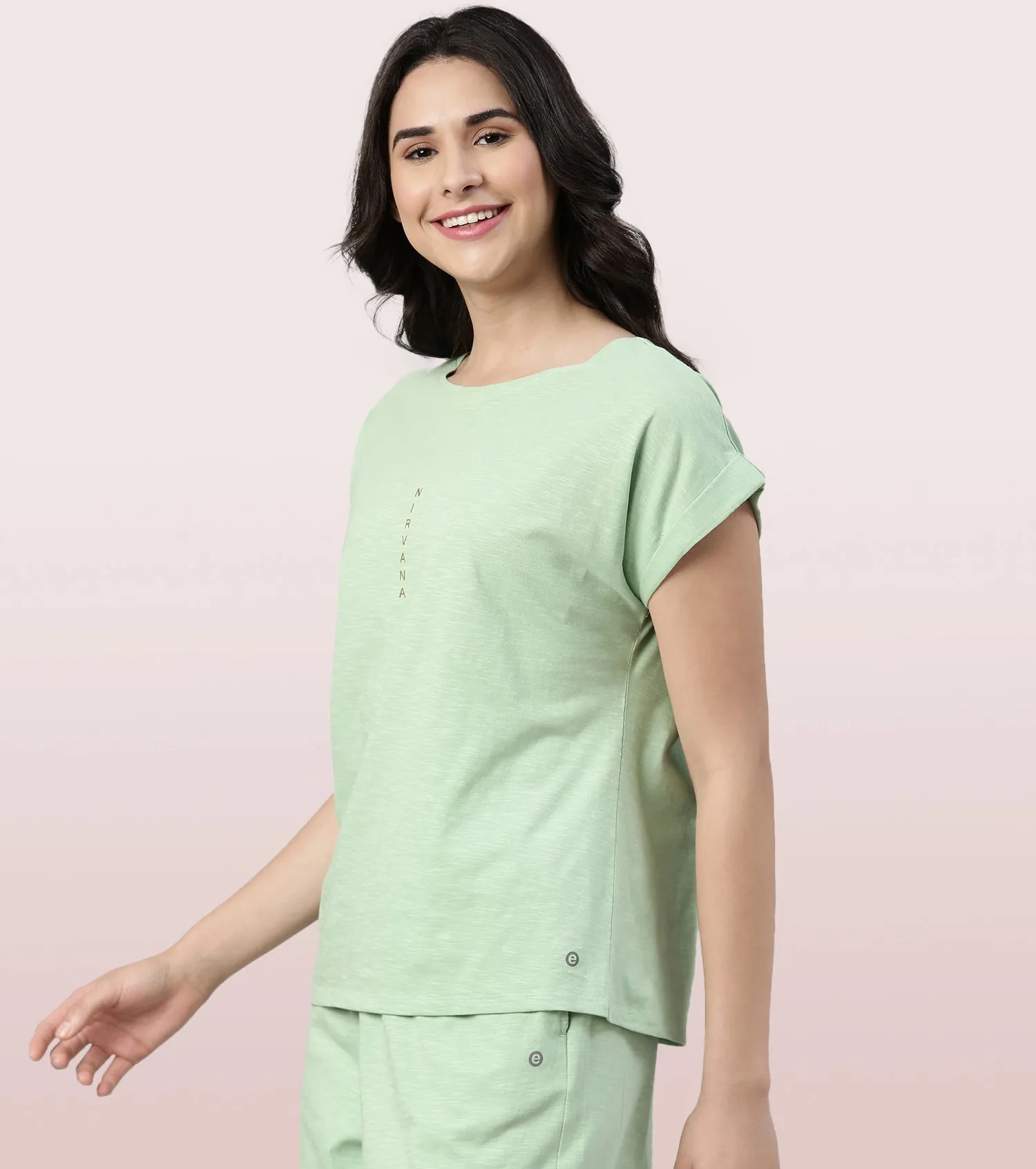 Basic Dolman Tee | Cotton Slub Jersey Dolman Graphic Tee