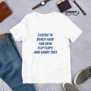 Beach Bum Short-Sleeve Unisex T-Shirt