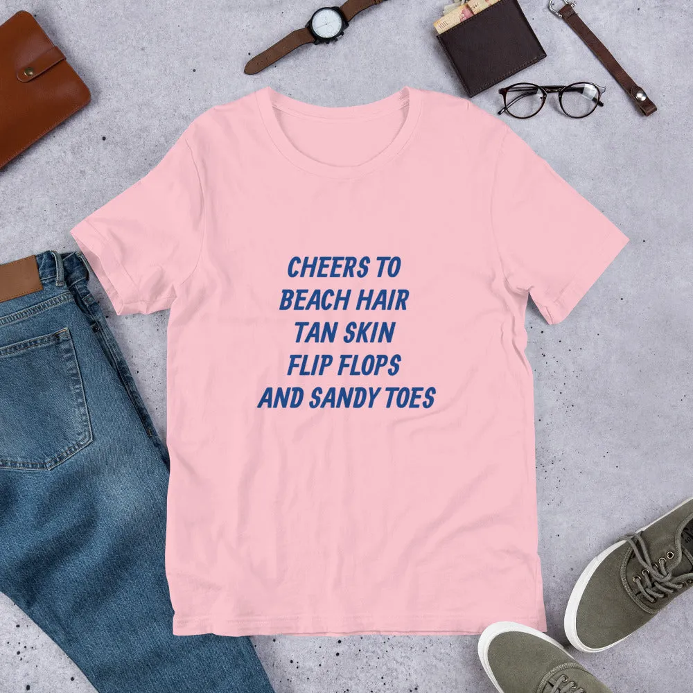 Beach Bum Short-Sleeve Unisex T-Shirt