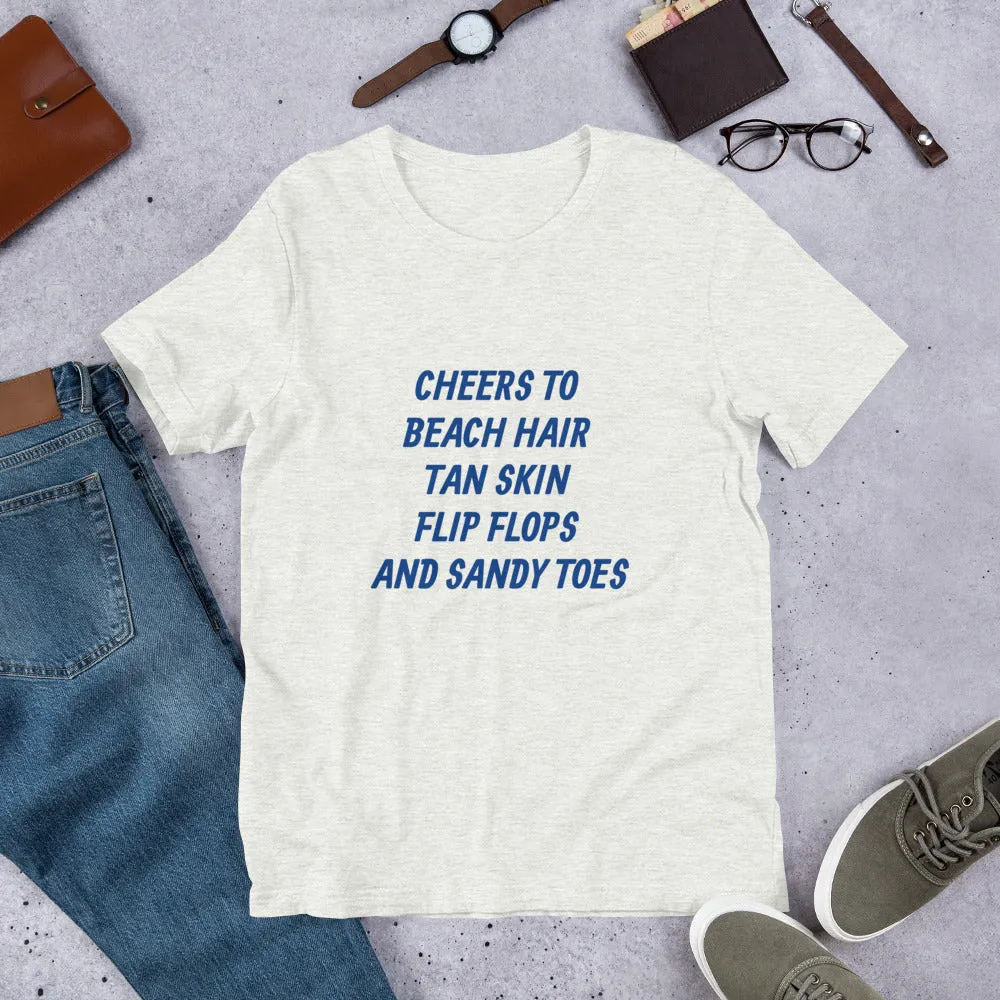 Beach Bum Short-Sleeve Unisex T-Shirt