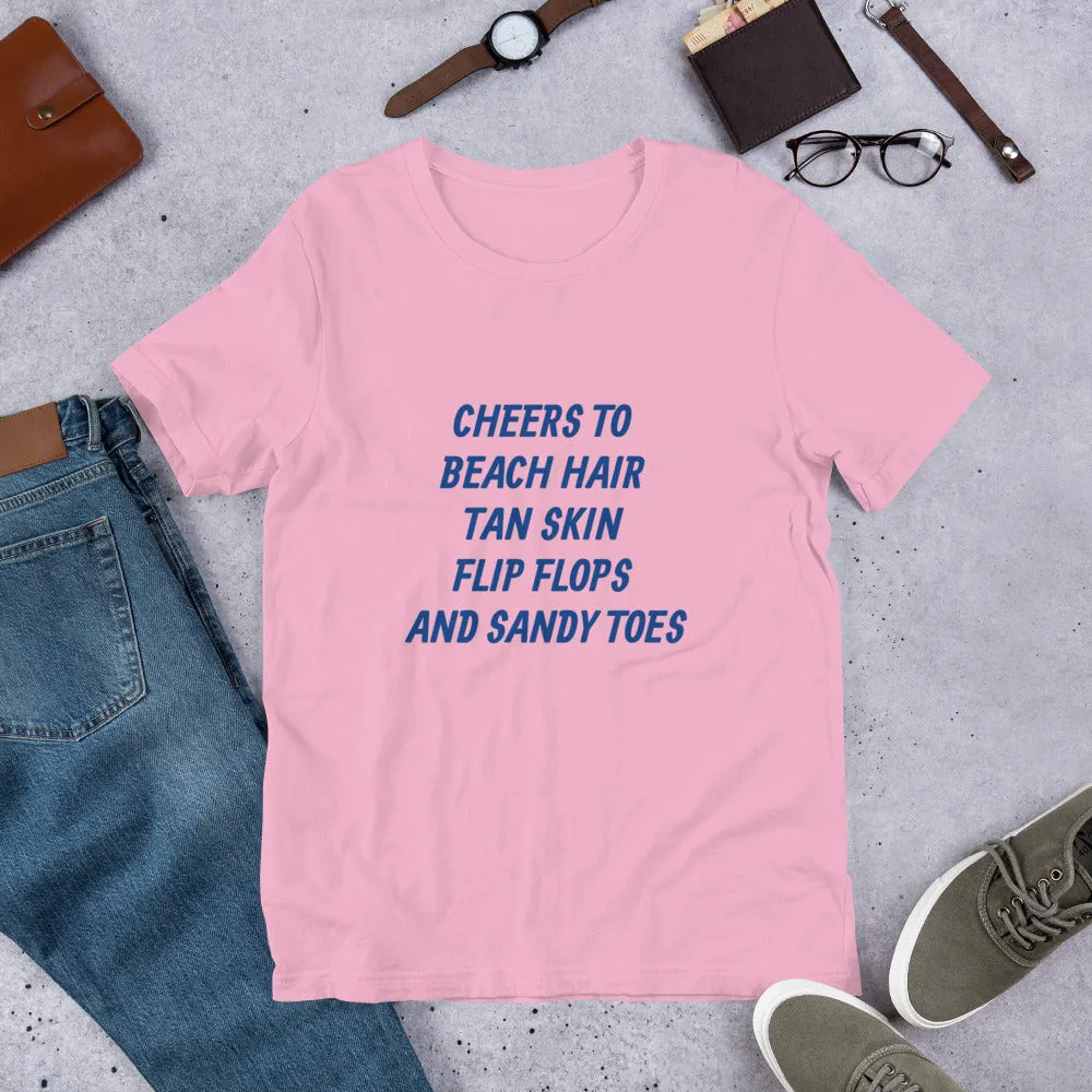 Beach Bum Short-Sleeve Unisex T-Shirt