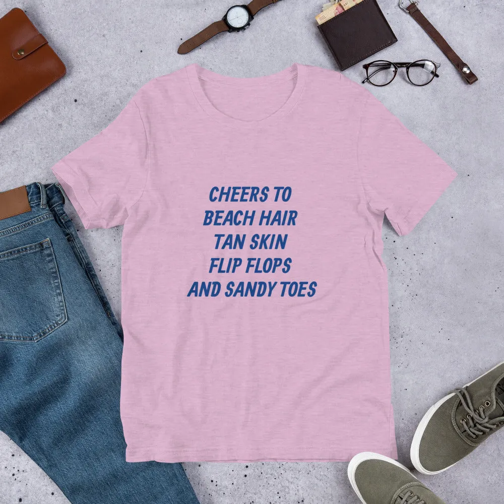 Beach Bum Short-Sleeve Unisex T-Shirt