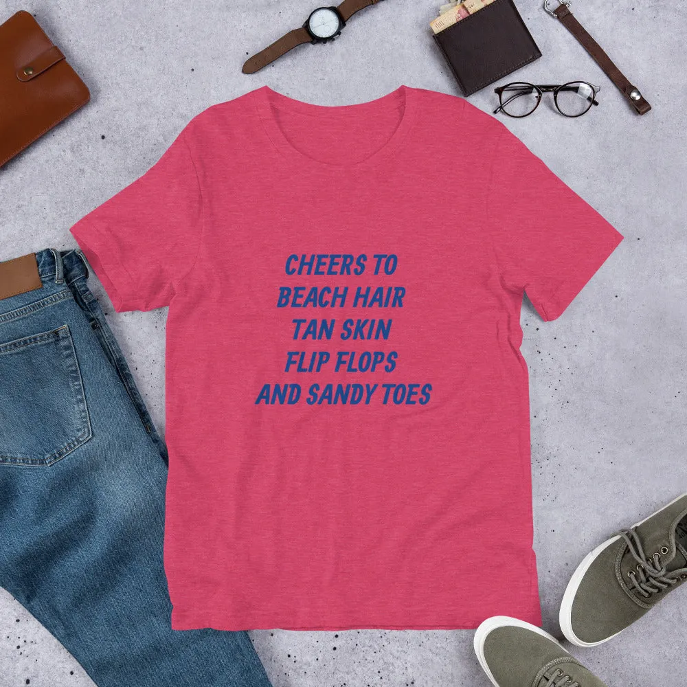 Beach Bum Short-Sleeve Unisex T-Shirt