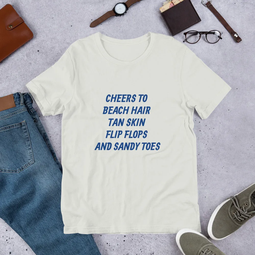 Beach Bum Short-Sleeve Unisex T-Shirt