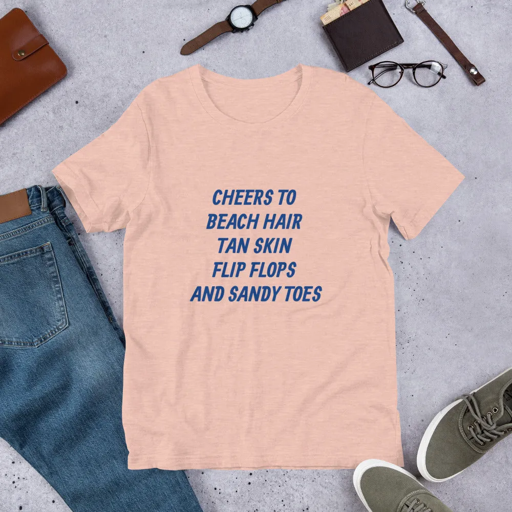 Beach Bum Short-Sleeve Unisex T-Shirt