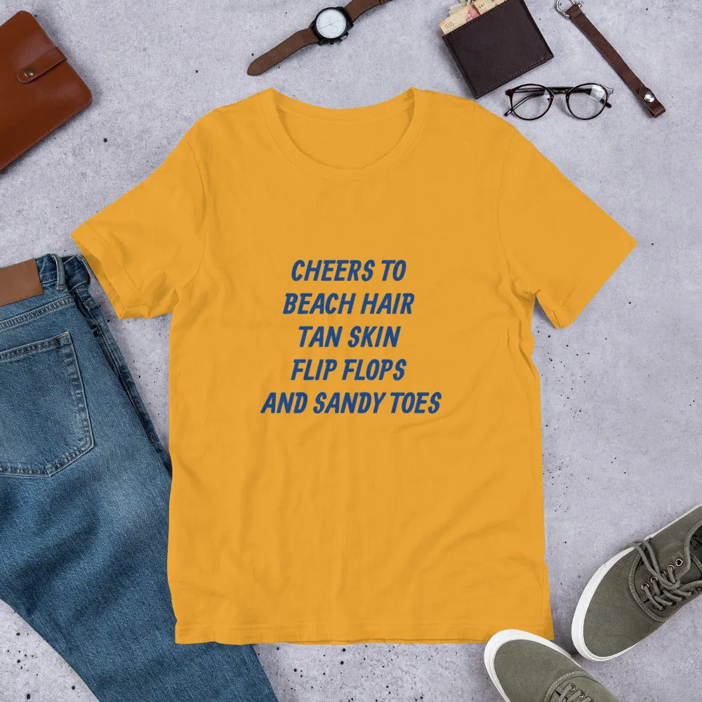 Beach Bum Short-Sleeve Unisex T-Shirt