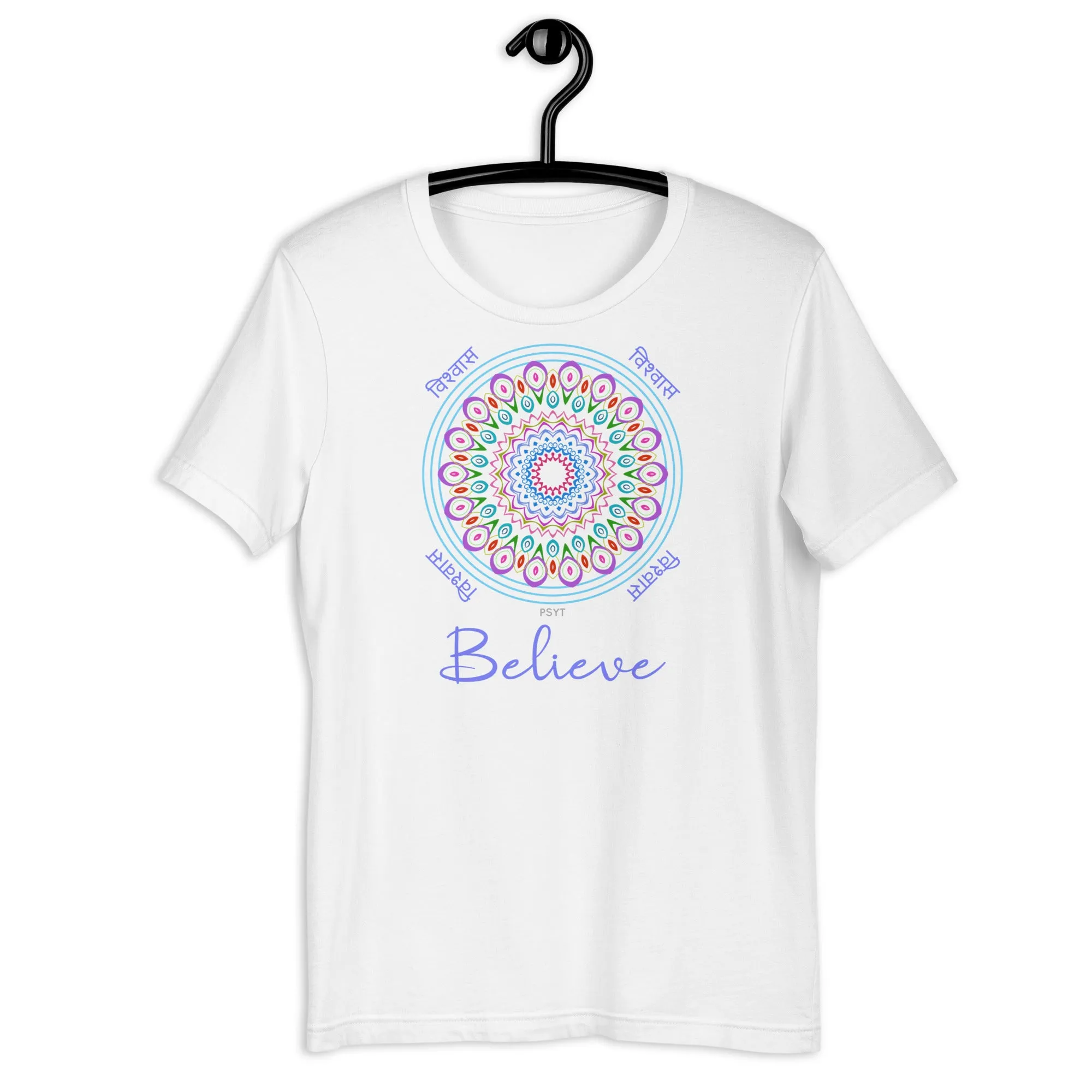 Believe Inspiration Mandala Shirt