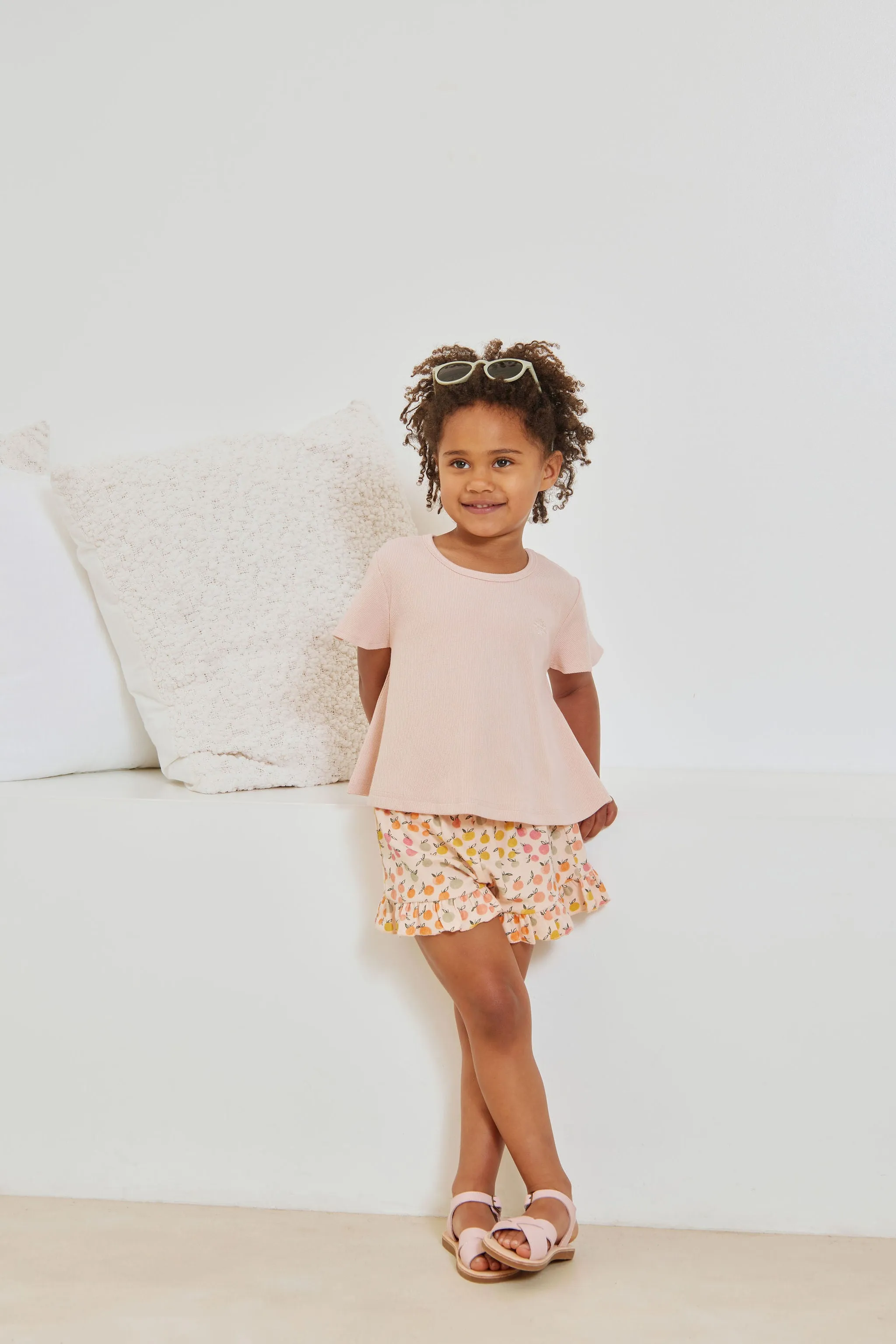 Blossom Rib Swing T-shirt