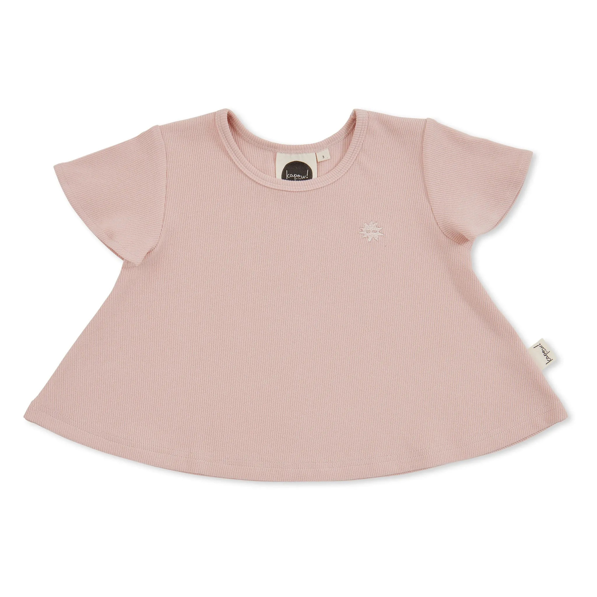 Blossom Rib Swing T-shirt