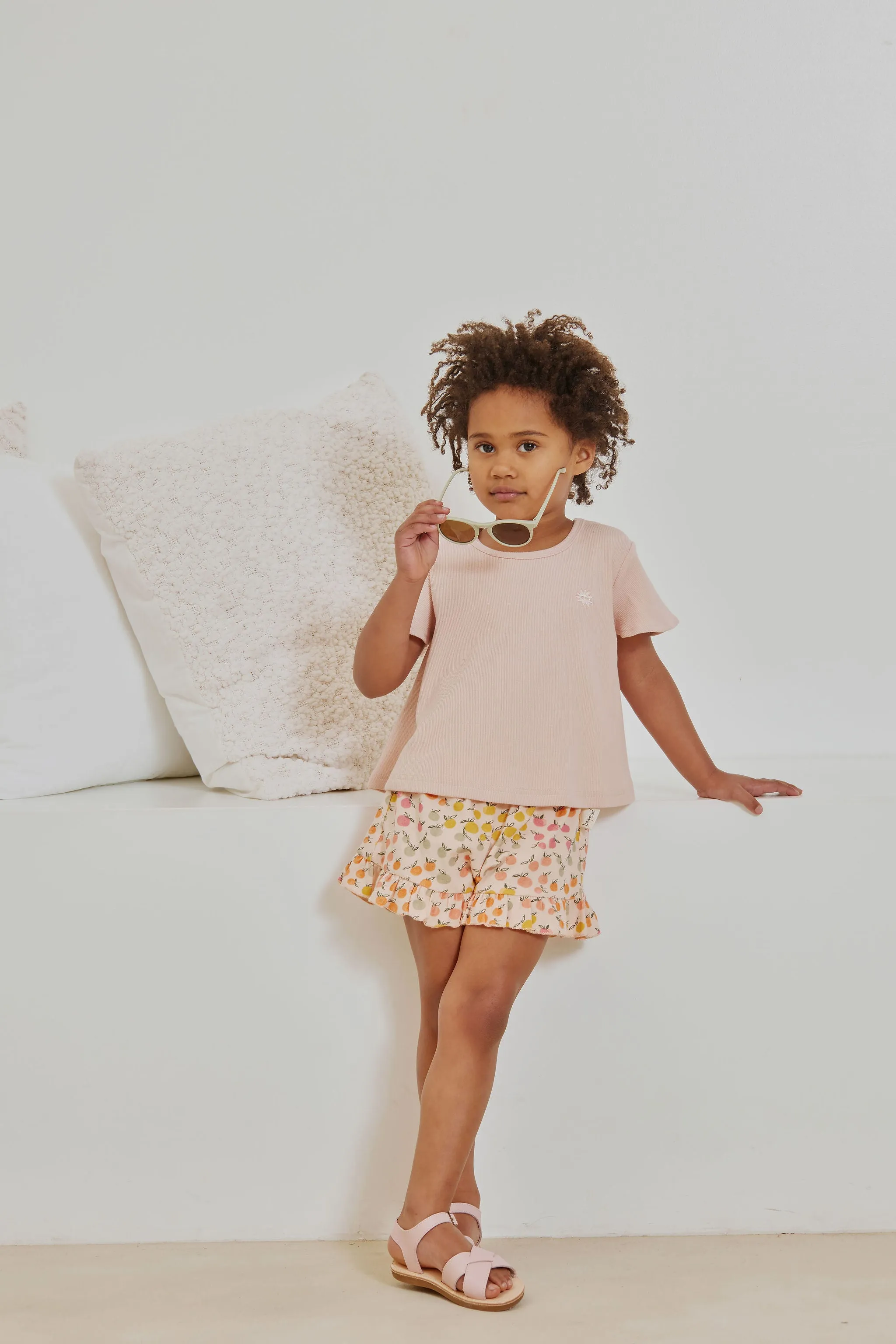 Blossom Rib Swing T-shirt