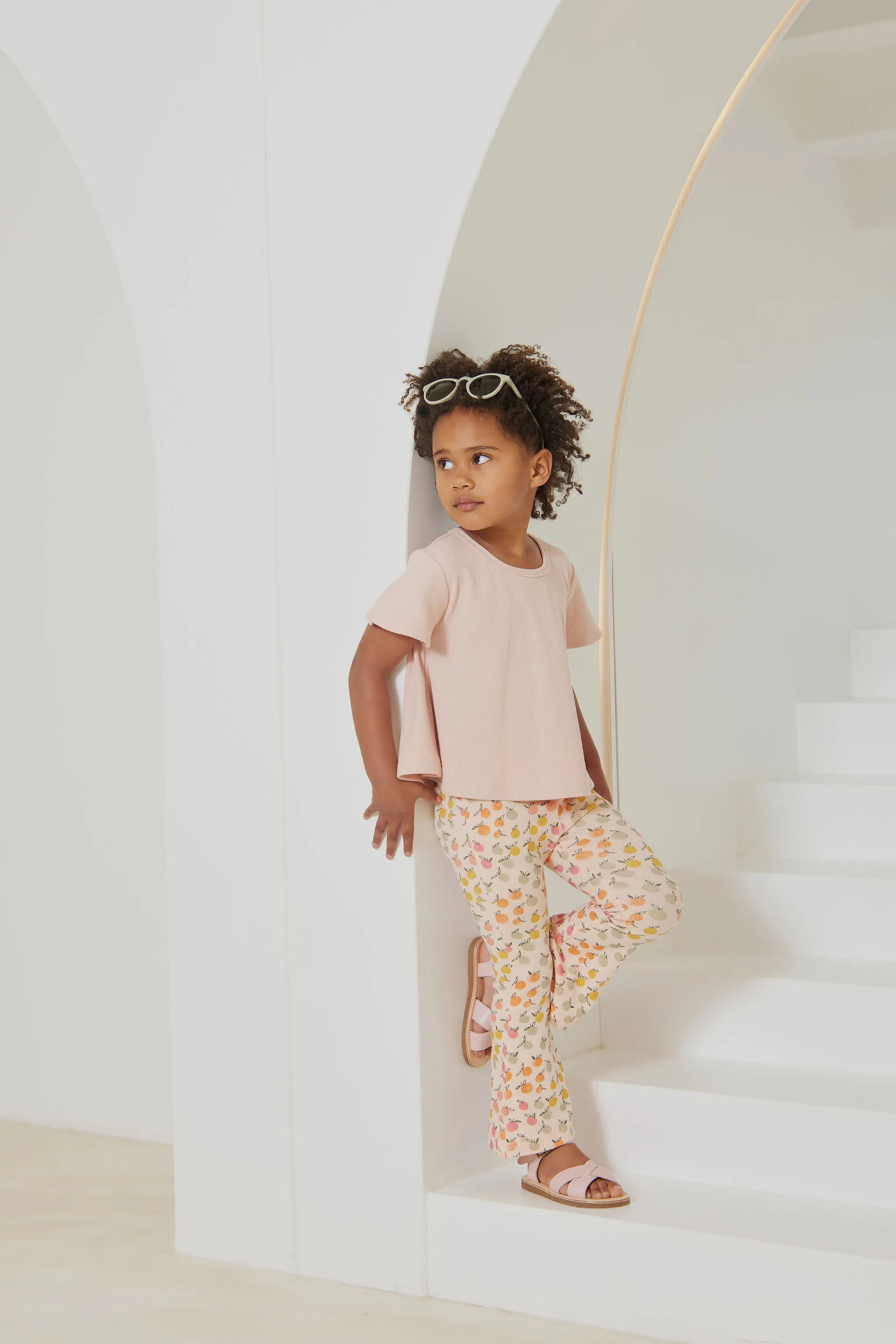 Blossom Rib Swing T-shirt