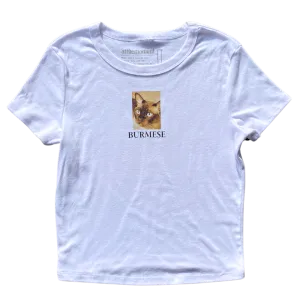 Burmese Cat Women's Baby Rib