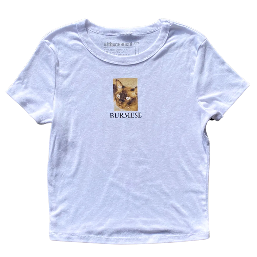 Burmese Cat Women's Baby Rib