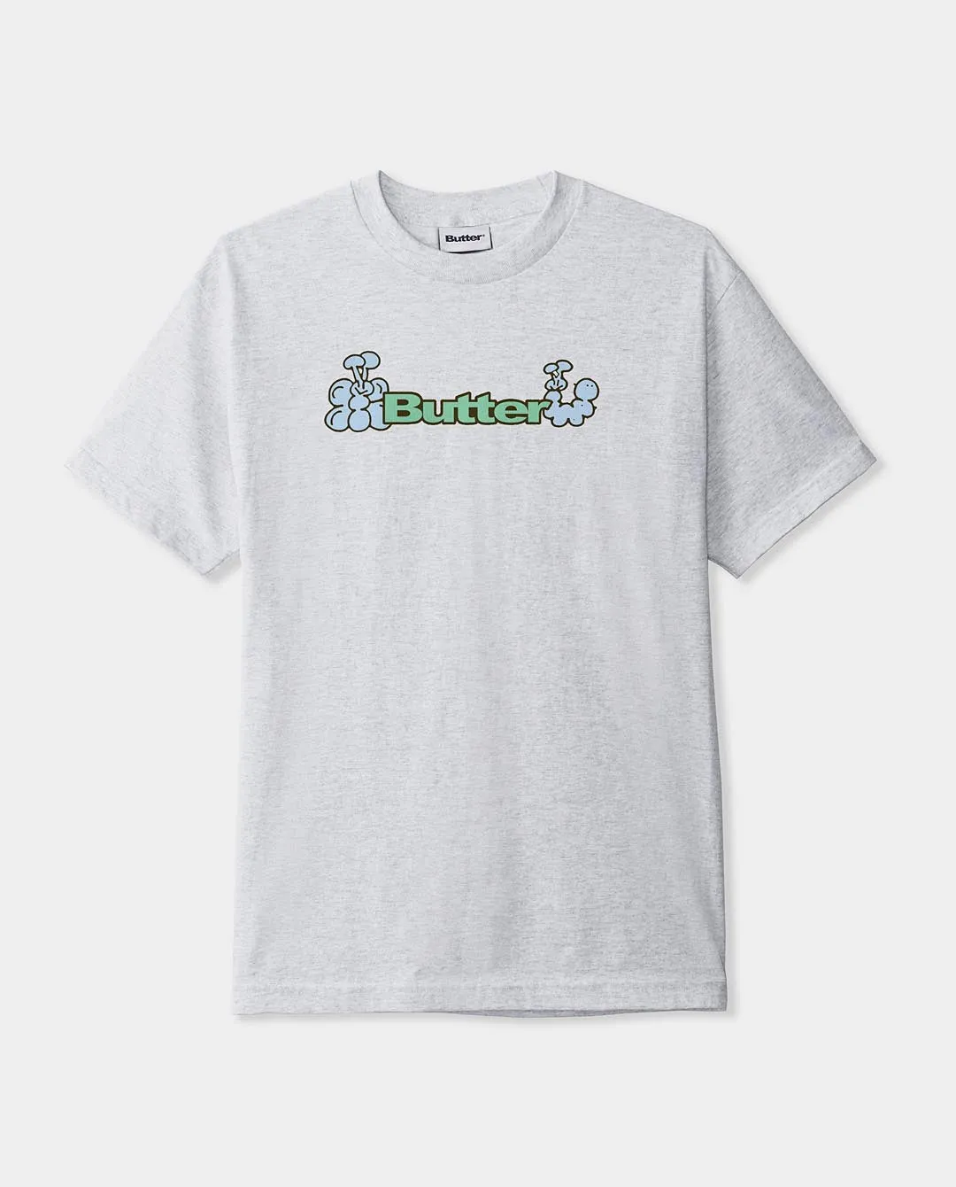 Butter Goods - Bugs Logo T-Shirt - Ash