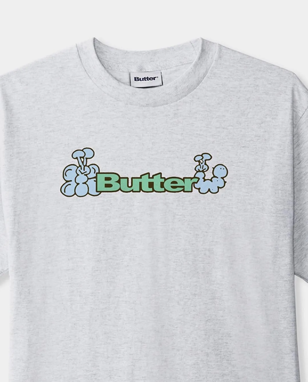Butter Goods - Bugs Logo T-Shirt - Ash