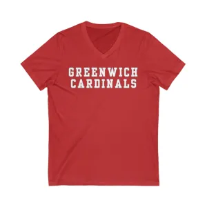 Cardinals Unisex Jersey Short Sleeve V-Neck Tee