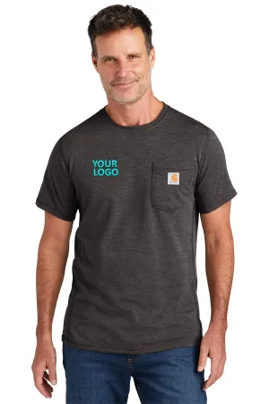 Carhartt Force Custom Pockets T-Shirts, Carbon Heather
