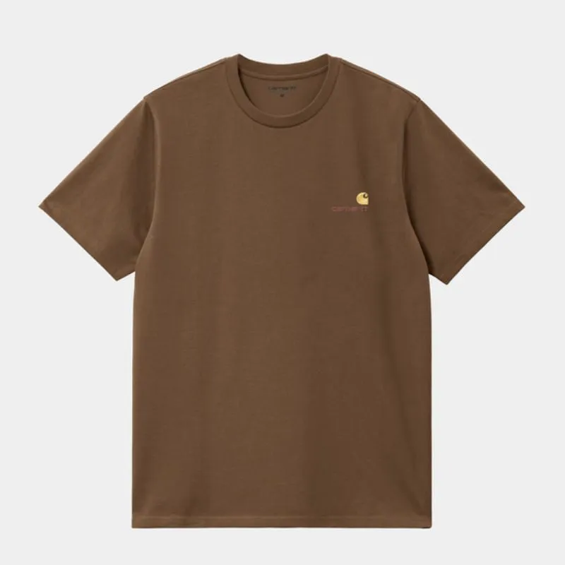 Carhartt WIP American Script T-Shirt Lumber