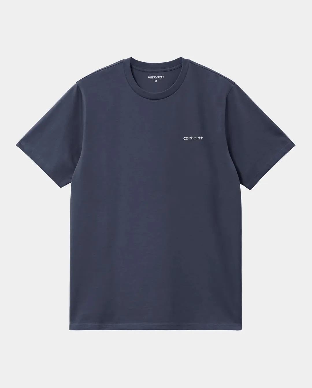 Carhartt WIP - Script Embroidery T-Shirt - Air Force Blue