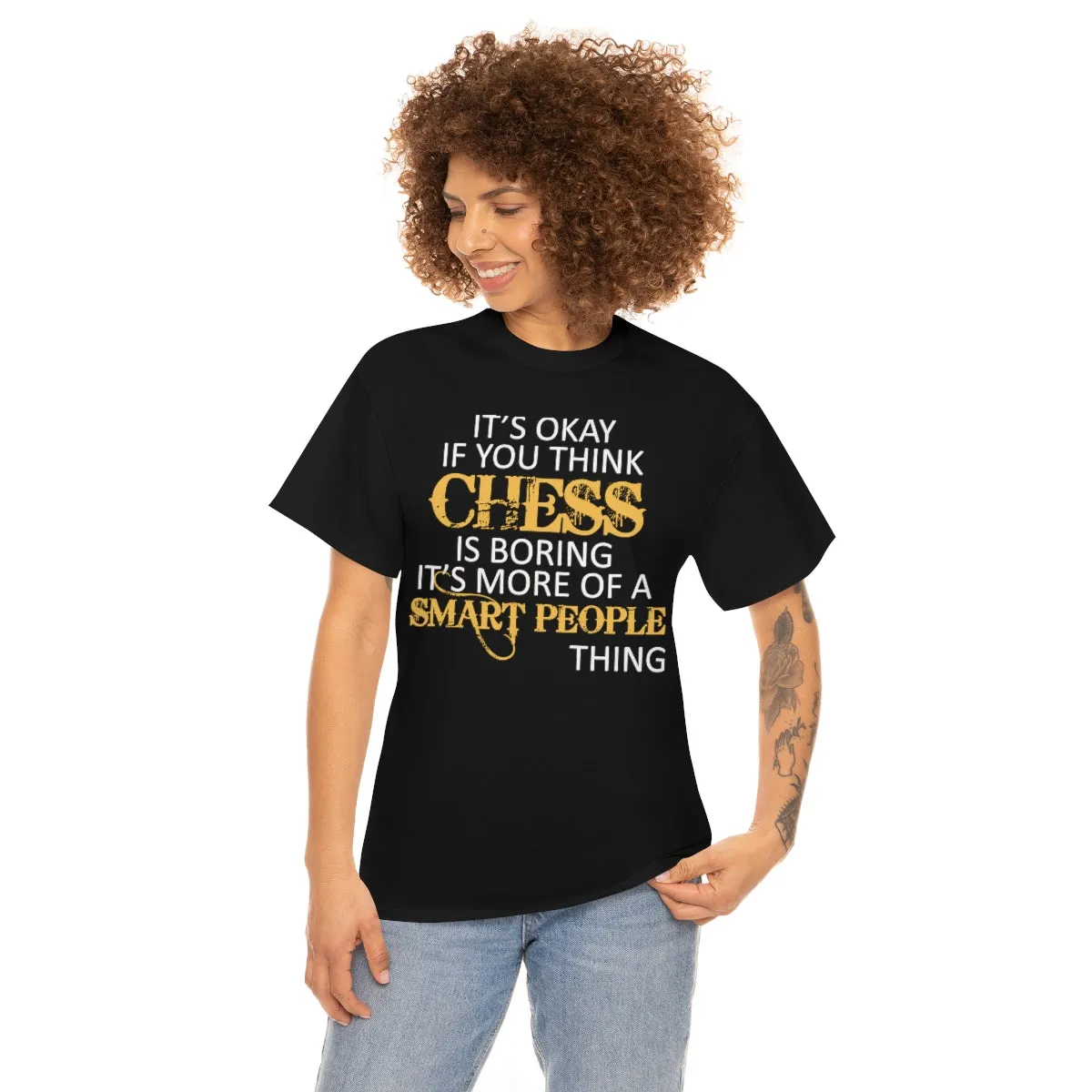 Chess is Boring Limited Edition Chess T-Shirt