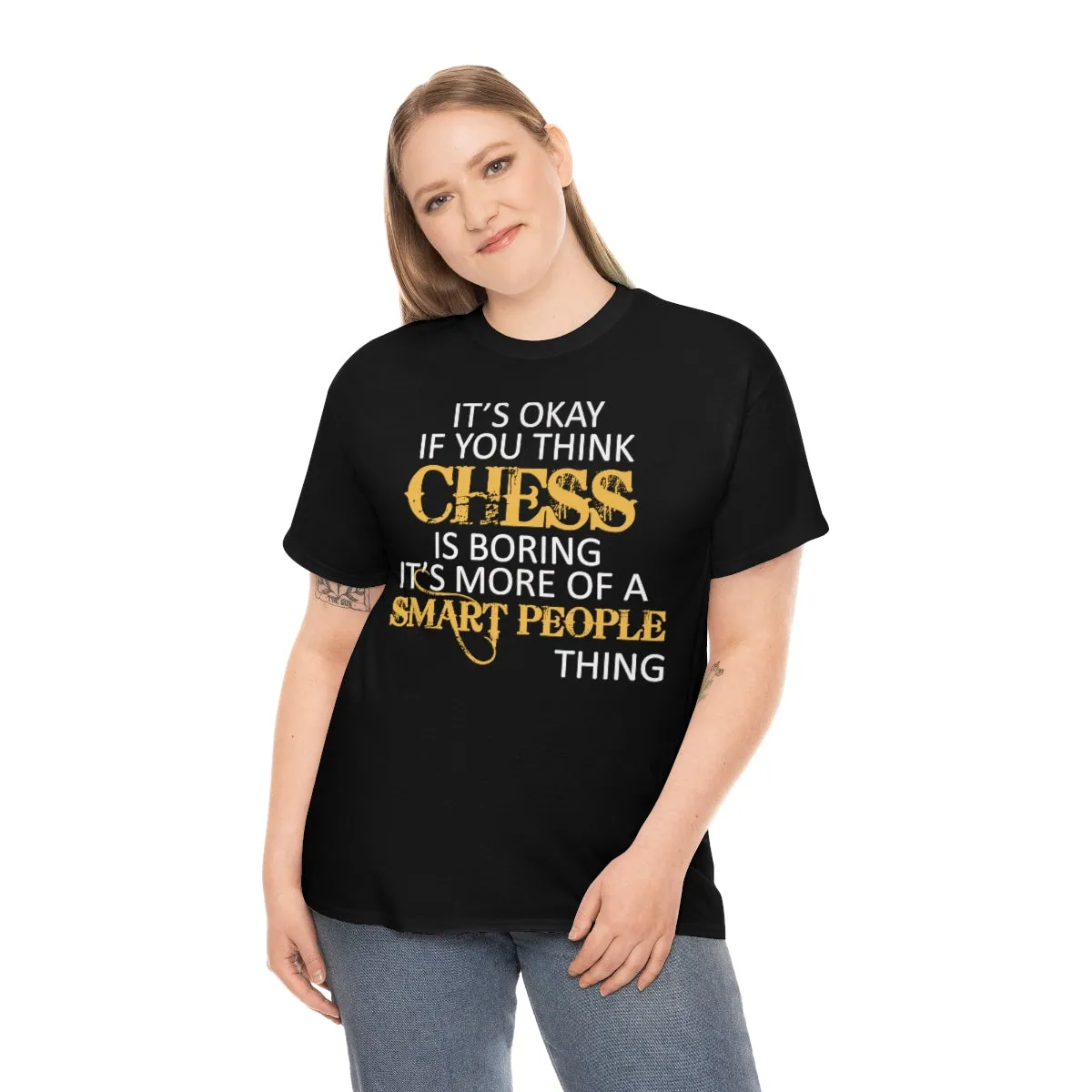 Chess is Boring Limited Edition Chess T-Shirt