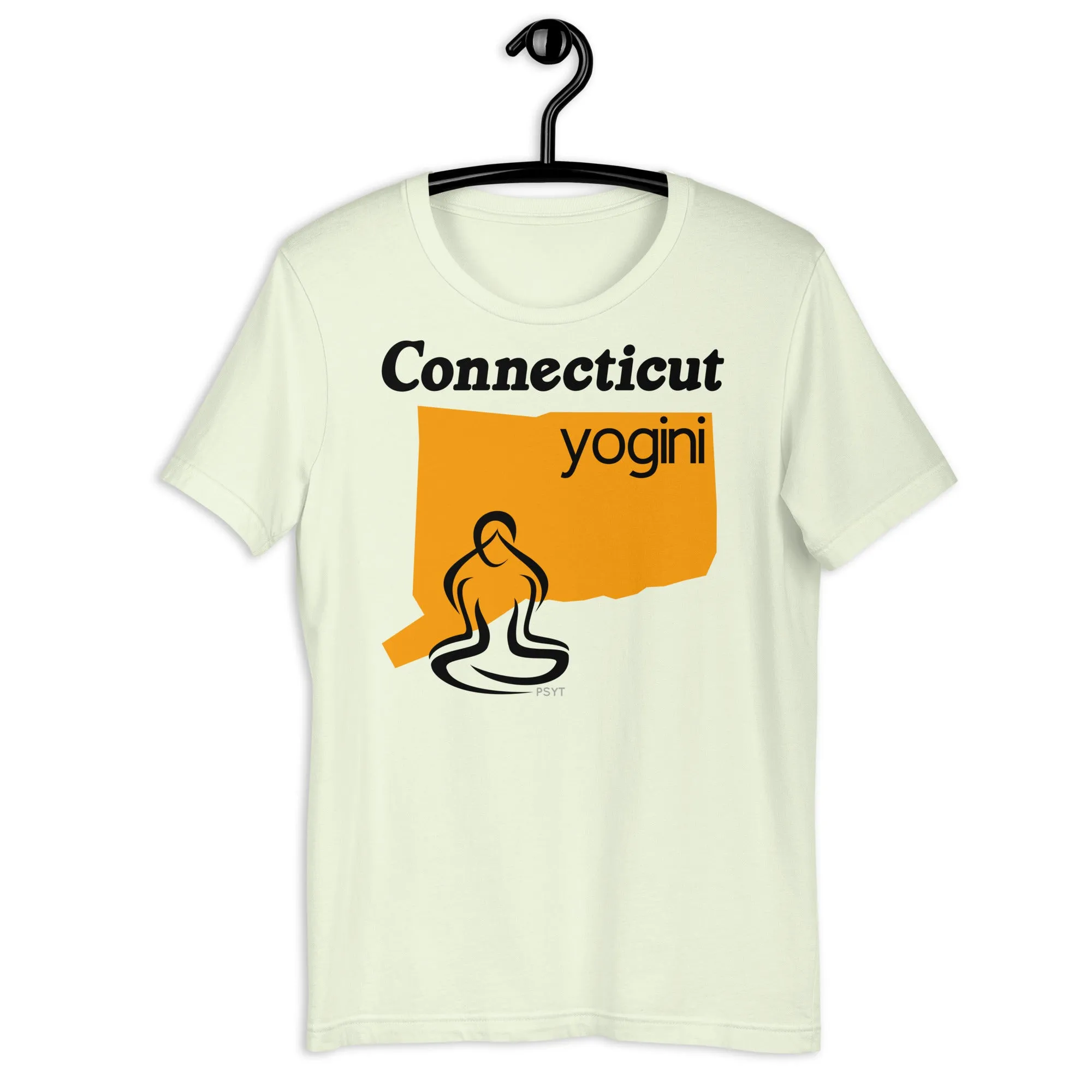 Connecticut Map Yogini Light Shirt