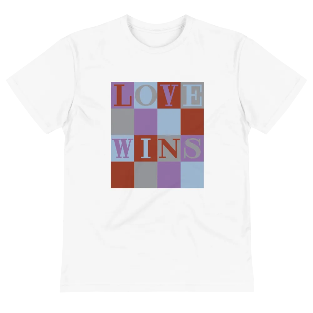 COOL "LOVE WINS" BLOCK LETTERS