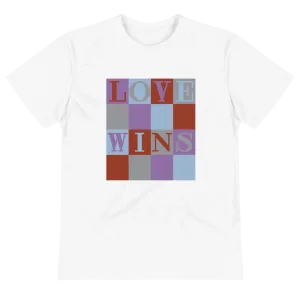 COOL "LOVE WINS" BLOCK LETTERS