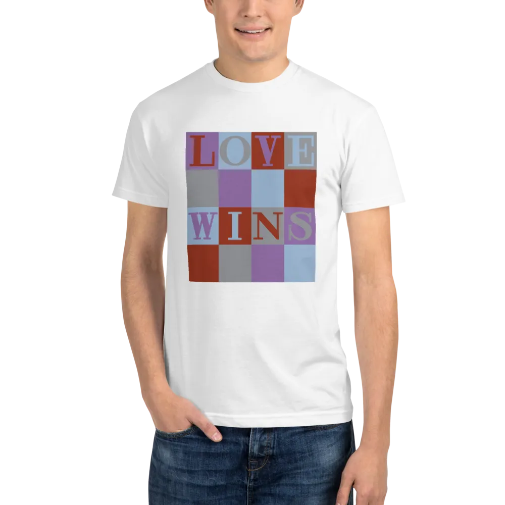 COOL "LOVE WINS" BLOCK LETTERS