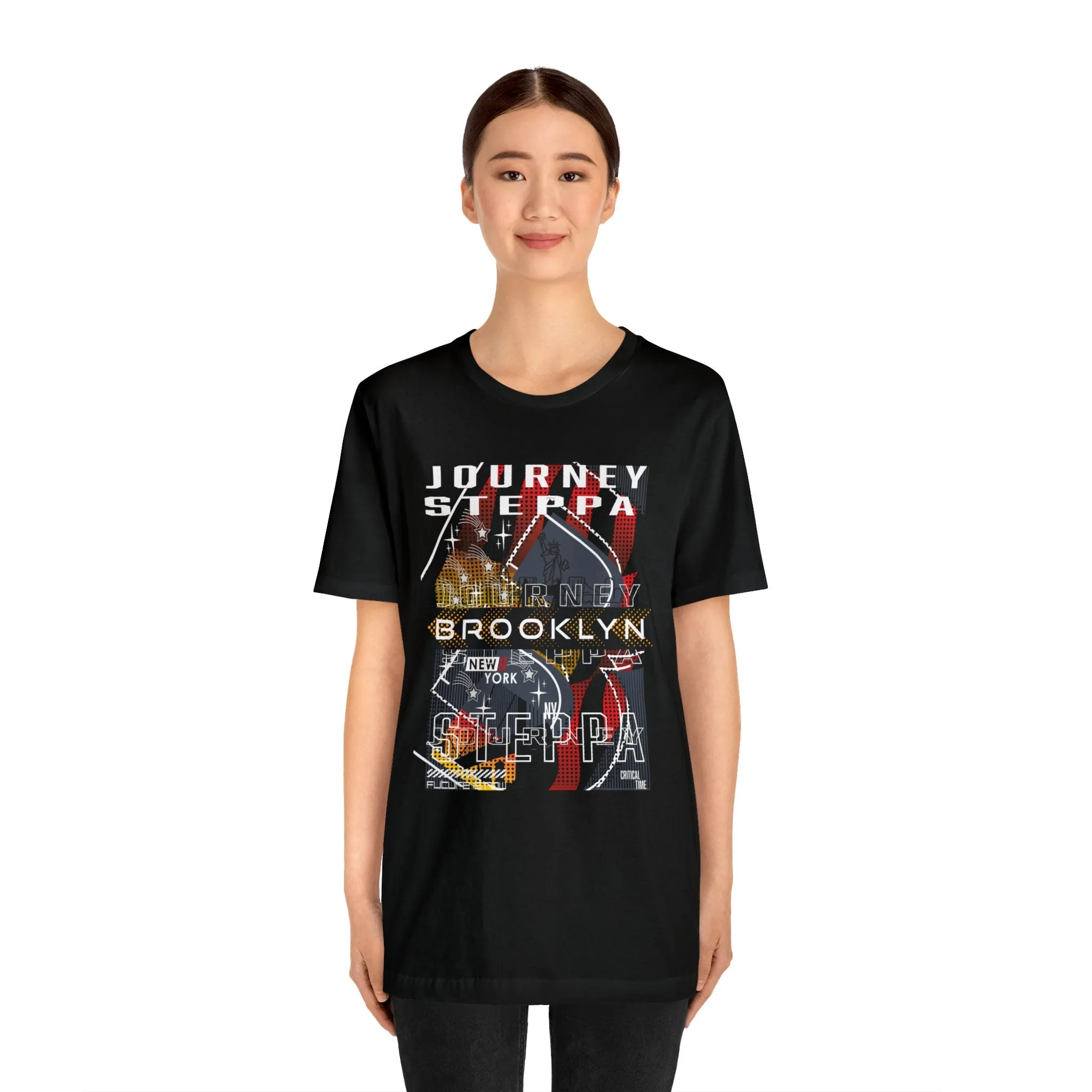 Critical Time Shirt Journey Steppa | M23 T-shirt Designs Graphics Apparel Unisex Serious T-shirt