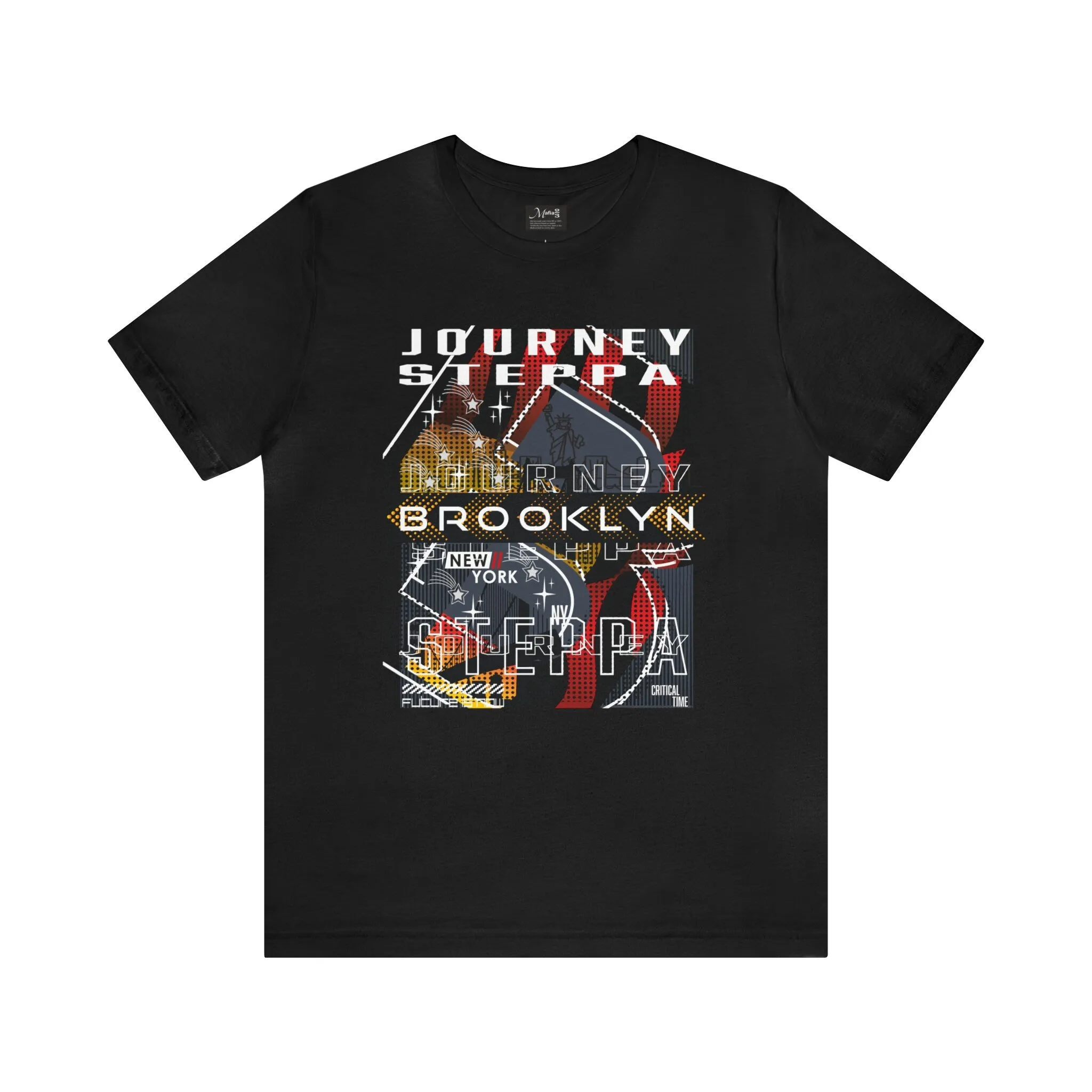 Critical Time Shirt Journey Steppa | M23 T-shirt Designs Graphics Apparel Unisex Serious T-shirt