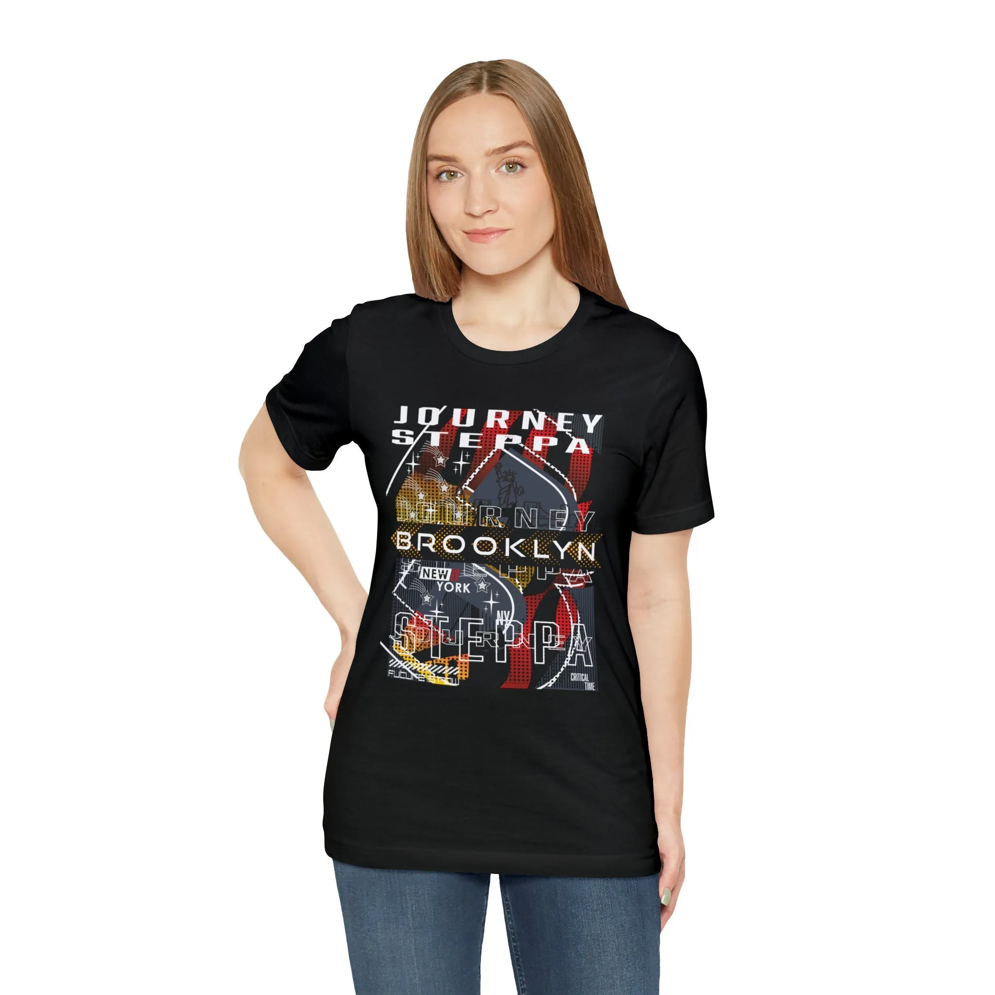 Critical Time Shirt Journey Steppa | M23 T-shirt Designs Graphics Apparel Unisex Serious T-shirt