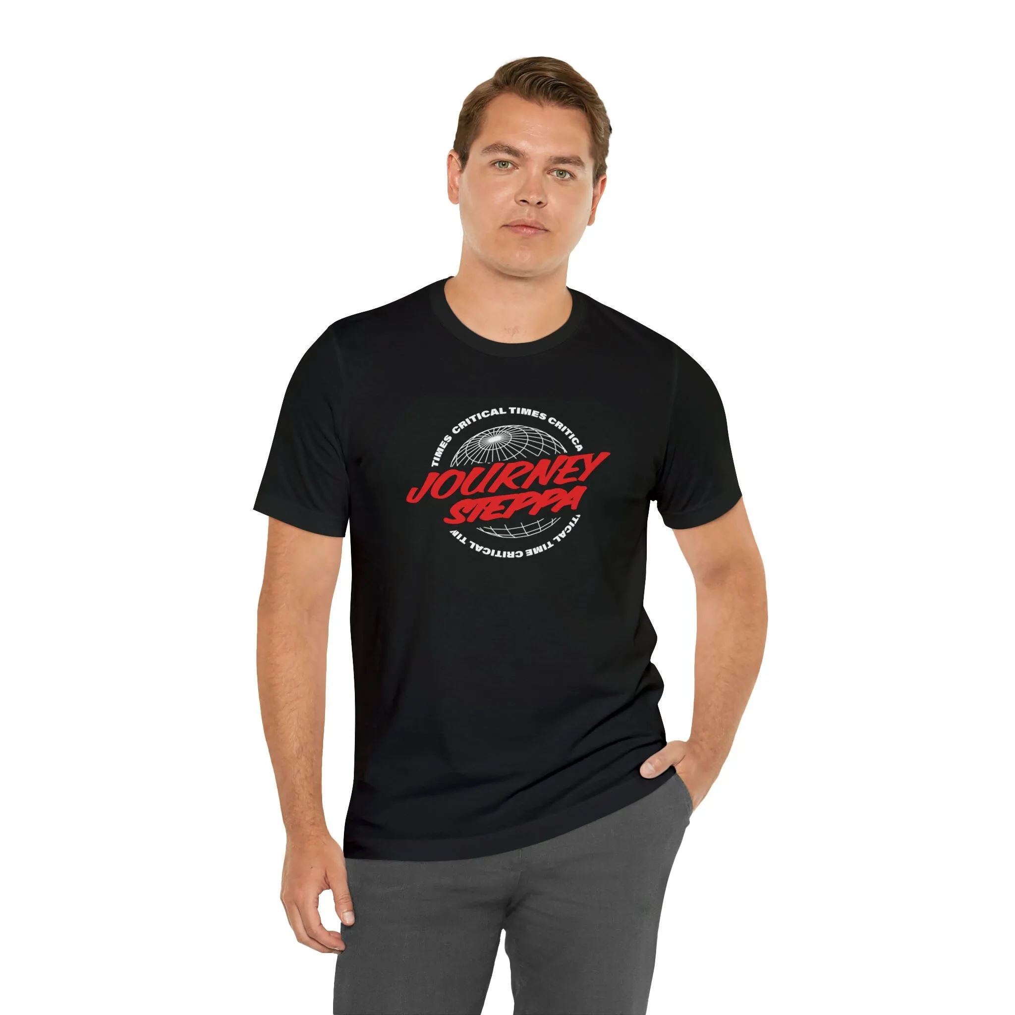 Critical Time Shirt Journey Steppa | M23 T-shirt Designs Why So Serious Graphics Apparel Unisex Serious T-shirt
