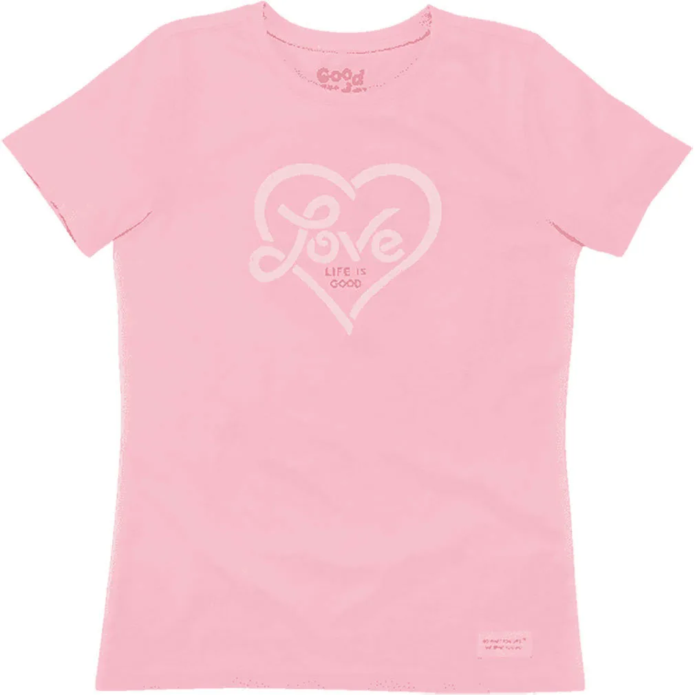 Crusher Love Heart T-Shirt by Life is good