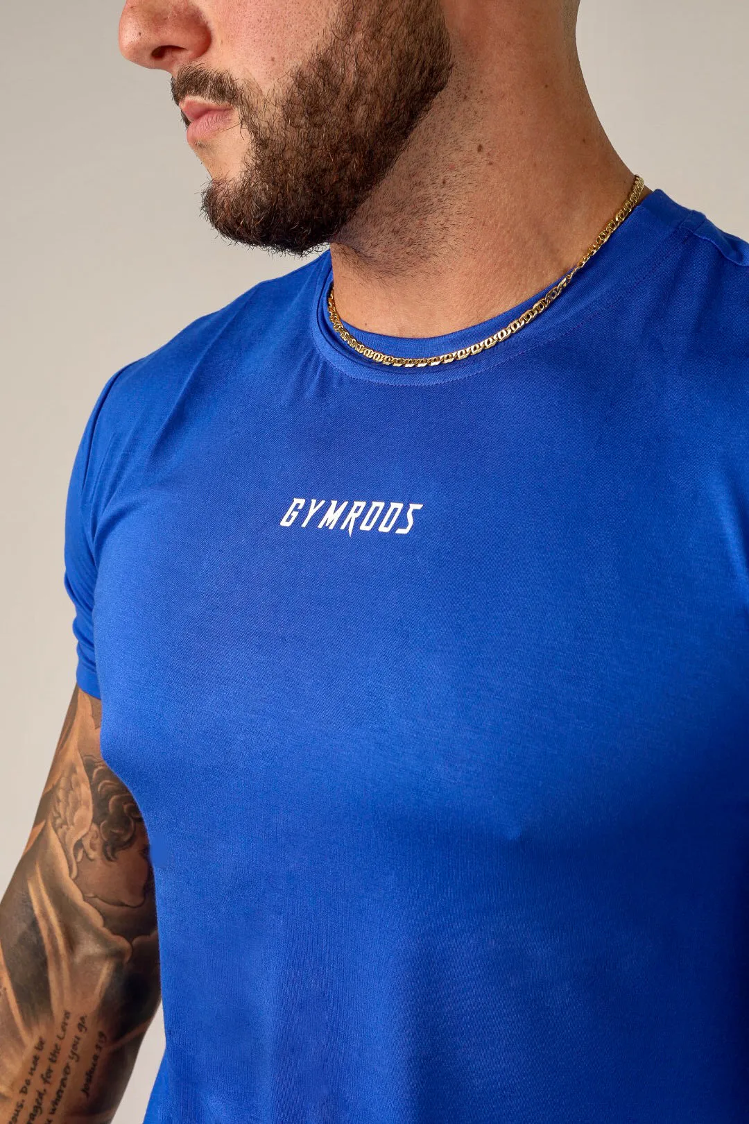 Culture Fitted Tee - Royal Blue