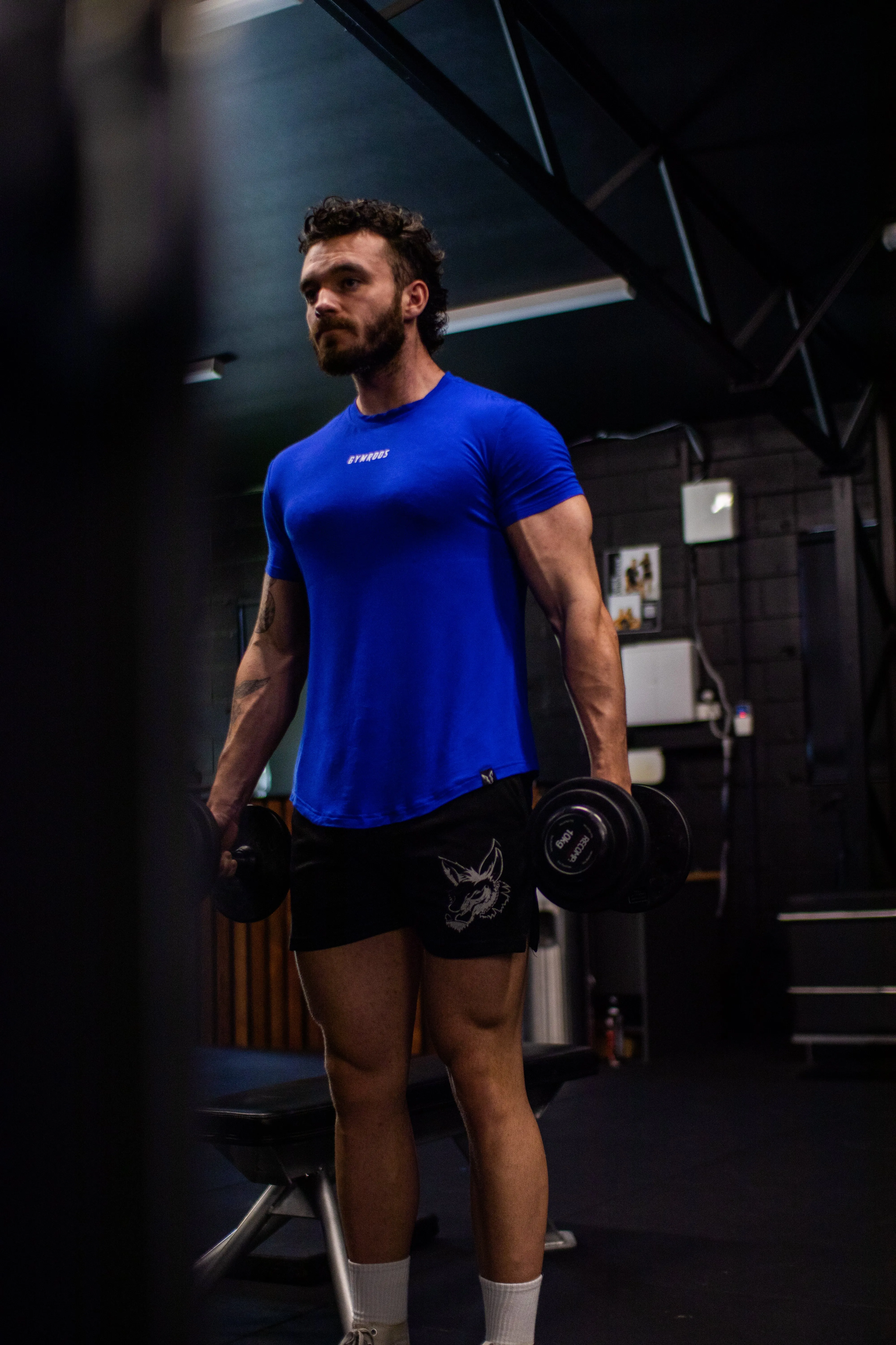 Culture Fitted Tee - Royal Blue