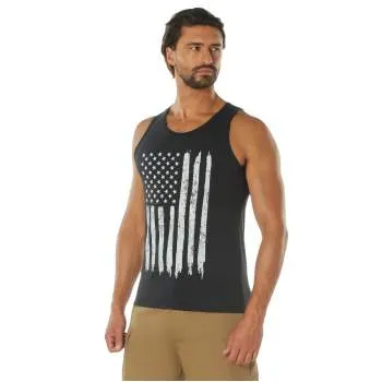 Distressed U.S. Flag Tank Top